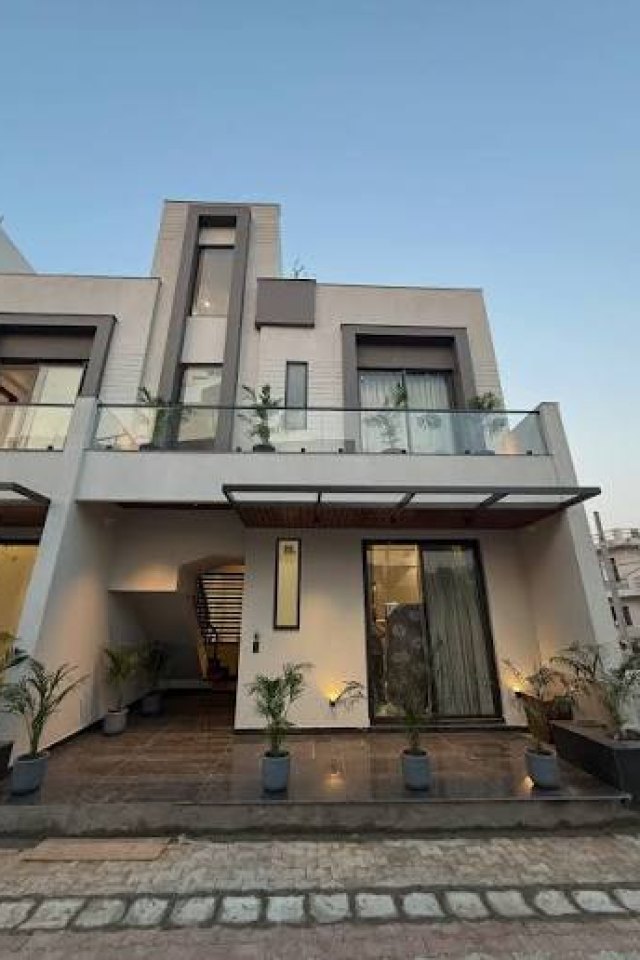 A finished house handed over in the Kathmandu valley
