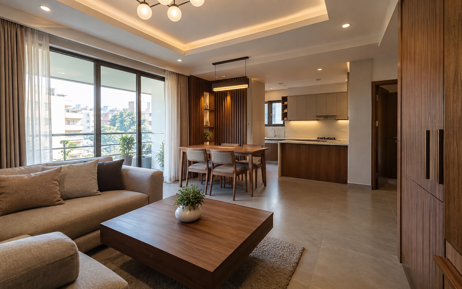 Apartment interior, Sanepa